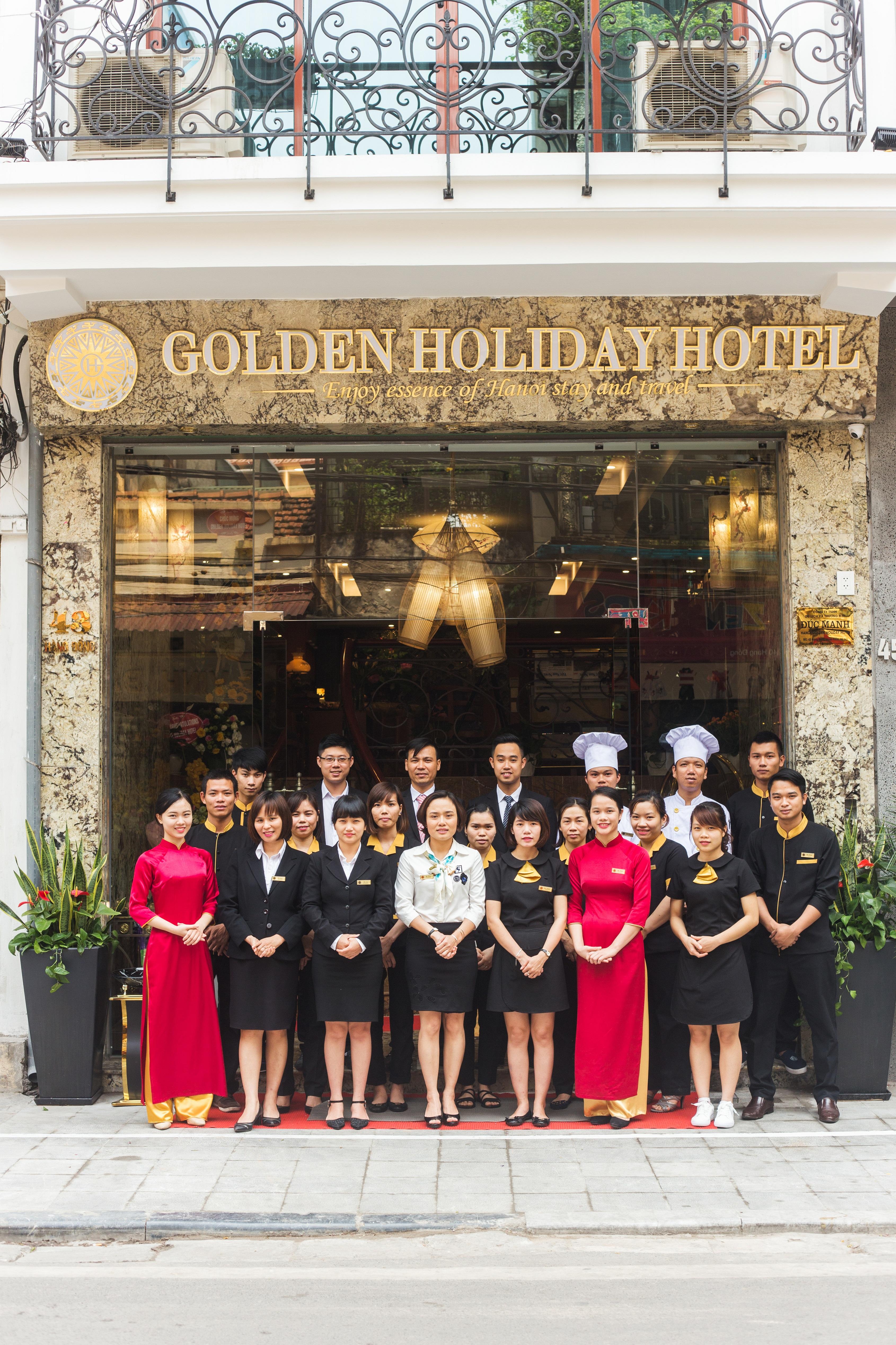 Hanoi Golden Holiday Hotel Eksteriør bilde